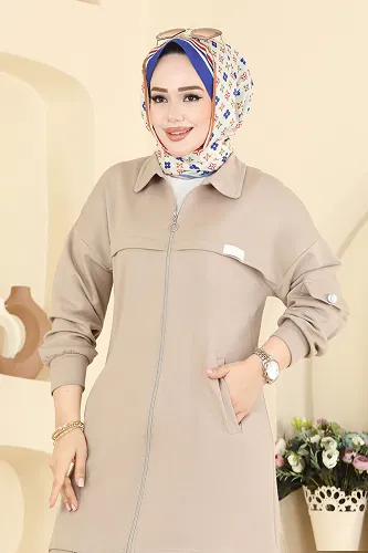 moda selvim Combined 2741AYD574 Stone - Thumbnail