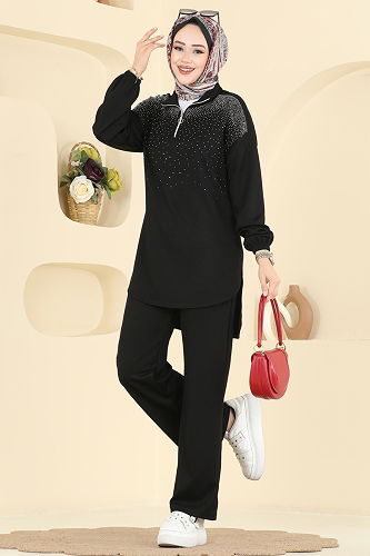 moda selvim Combined 2743AYD574 Black - Thumbnail