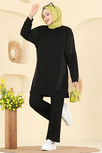 moda selvim Combined 2744AYD574 Black - Thumbnail