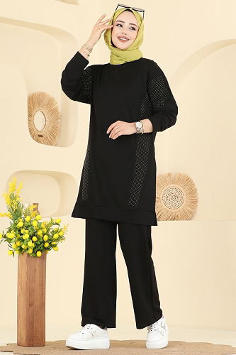 moda selvim Combined 2744AYD574 Black - Thumbnail