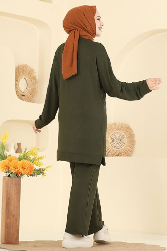 moda selvim Combined 2744AYD574 Khaki - Thumbnail