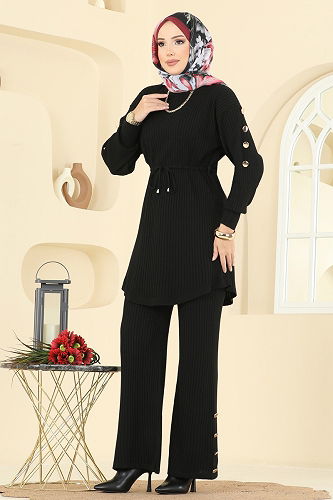 moda selvim Combined 2746AYD574 Black - Thumbnail