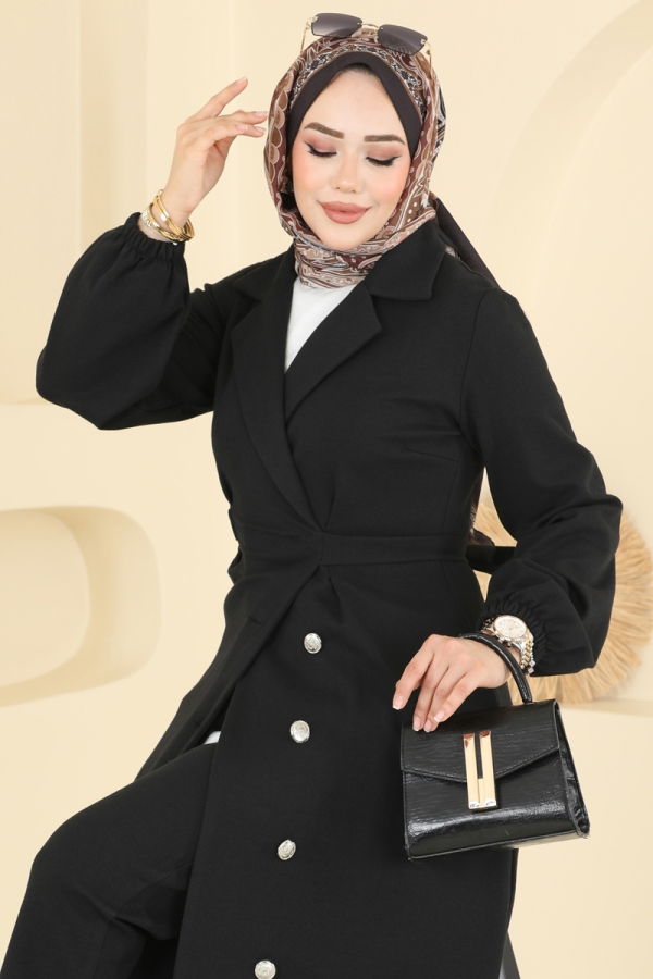 Modaselvim الاطقم طقم أسود 2747SL432