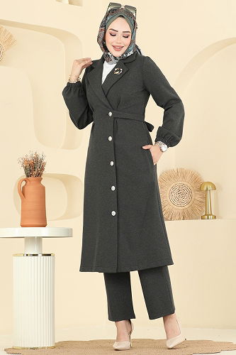 moda selvim Combined 2747SL432 Khaki - Thumbnail