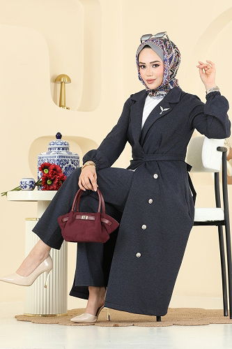 moda selvim Combined 2747SL432 Navy Blue - Thumbnail