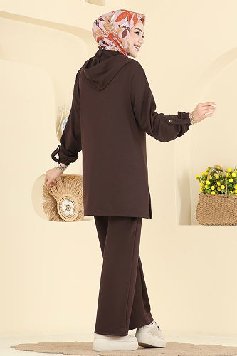 moda selvim Combined 2748AYD574 Brown - Thumbnail