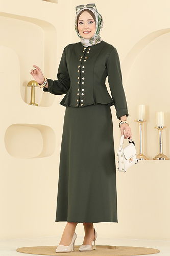 moda selvim Combined 2748SL432 Khaki - Thumbnail