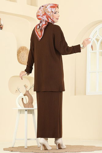 moda selvim Combined 2750AYD574 Brown - Thumbnail