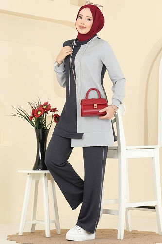 moda selvim Combined 2750SL432 Anthracite & Gray - Thumbnail