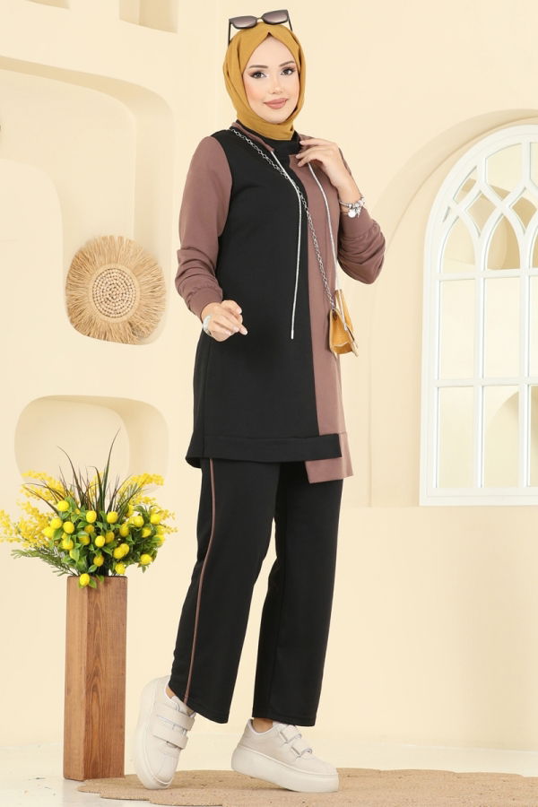 Modaselvim الاطقم طقم أسود 2750SL432