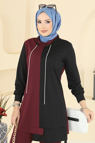 moda selvim Combined 2750SL432 Burgundy - Thumbnail