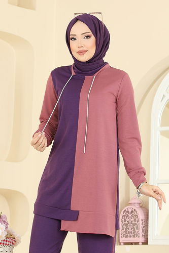 moda selvim Combined 2750SL432 Damson - Thumbnail