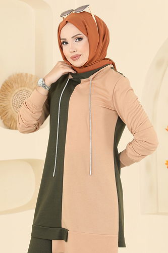 moda selvim Combined 2750SL432 Khaki - Thumbnail