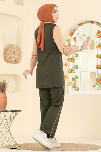 moda selvim Combined 2750SL432 Khaki - Thumbnail