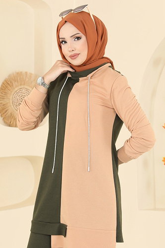 moda selvim Combined 2750SL432 Khaki - Thumbnail