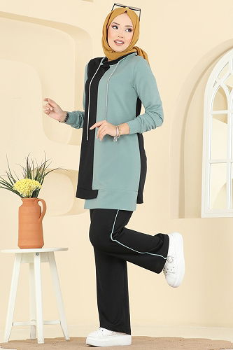 moda selvim Combined 2750SL432 Mint & Black - Thumbnail