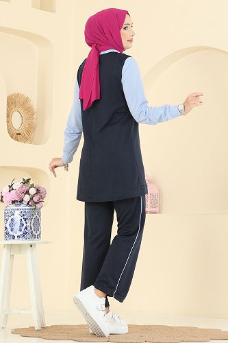 moda selvim Combined 2750SL432 Navy Blue - Thumbnail