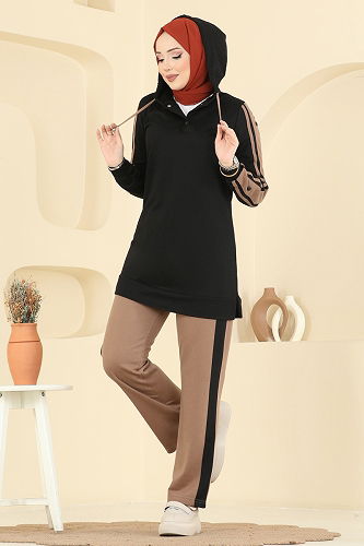 moda selvim Combined 2751SL432 Black & Dark Vision - Thumbnail