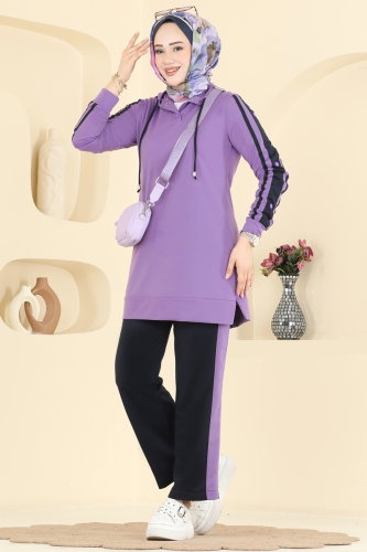 S.L. - Combined 2751SL432 Lila&Navy Blue