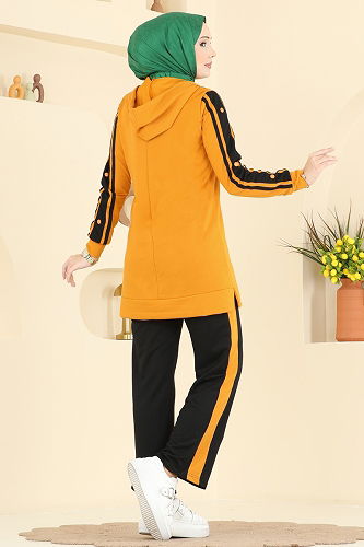 moda selvim Combined 2751SL432 Mustard & Black - Thumbnail