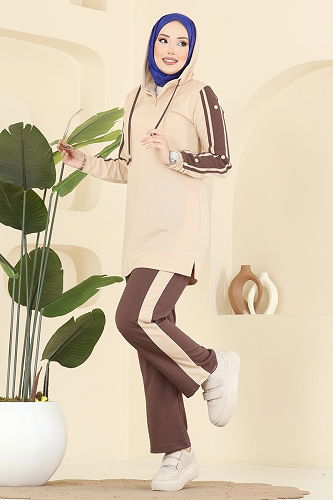 moda selvim Combined 2751SL432 Stone & Powder Vision - Thumbnail