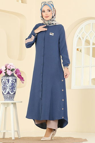 moda selvim Combined 2752SL432 Indigo - Thumbnail