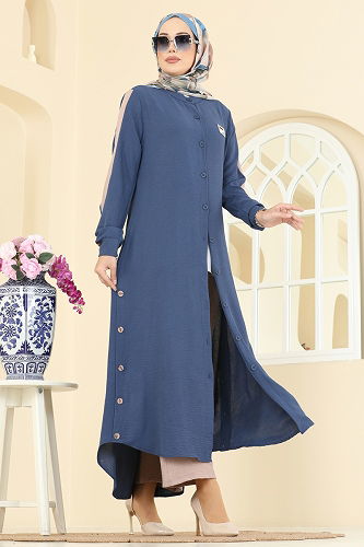 moda selvim طقم ازرق 2752SL432 - Thumbnail