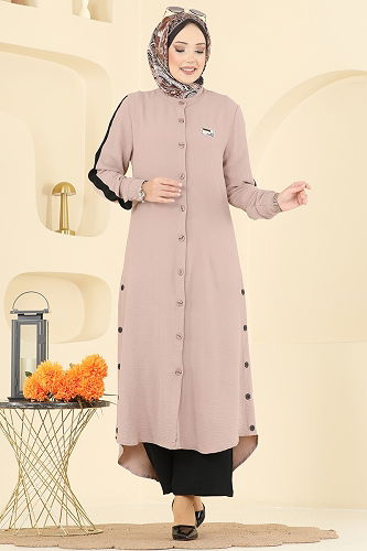 moda selvim طقم بيج 2752SL432 - Thumbnail