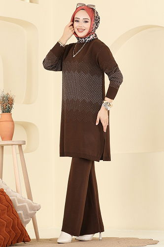 moda selvim Combined 2754AYD574 Brown - Thumbnail