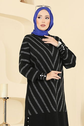 moda selvim Combined 2755AYD574 Black - Thumbnail