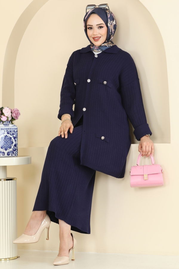 Modaselvim الاطقم طقم كحلي 2756AYD574