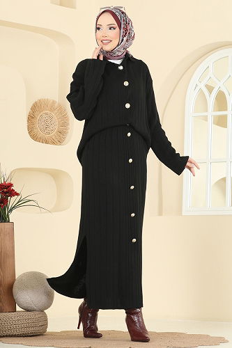 moda selvim Combined 2757AYD574 Black - Thumbnail