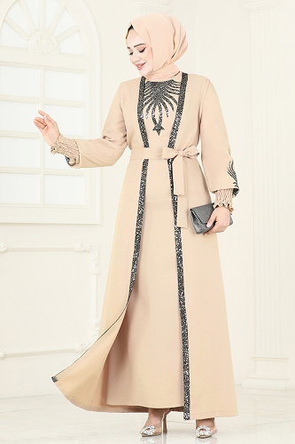 moda selvim Combined 2758ASMK1074 Stone - Thumbnail