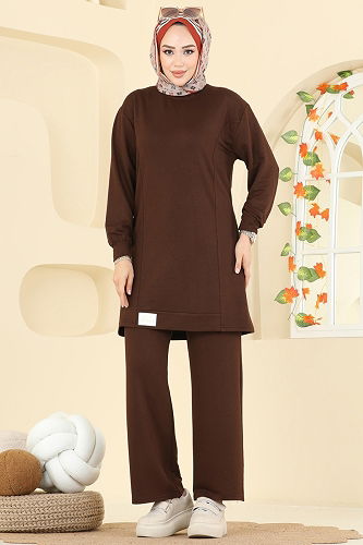 moda selvim Combined 2758AYD574 Brown - Thumbnail