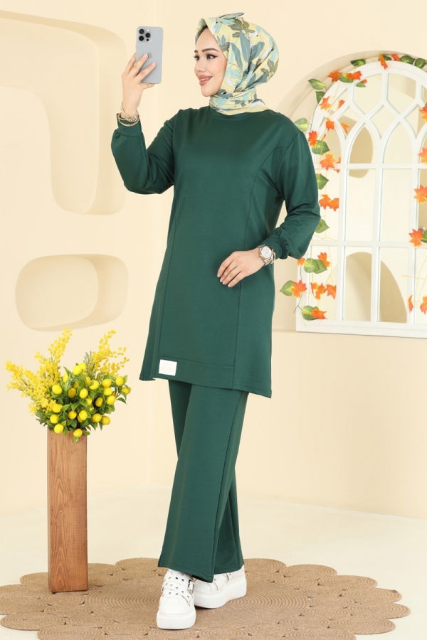 Modaselvim الاطقم طقم زيتي 2758AYD574