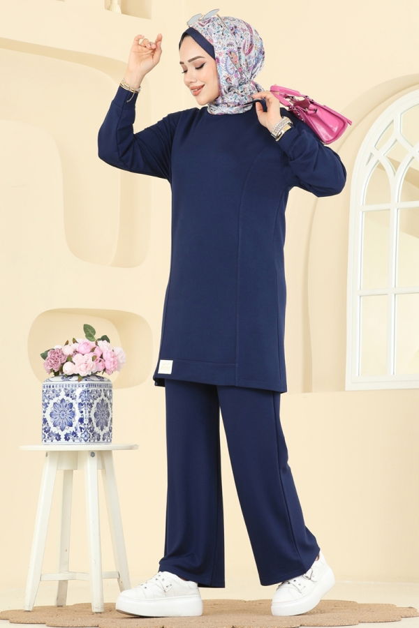 Modaselvim الاطقم طقم كحلي 2758AYD574