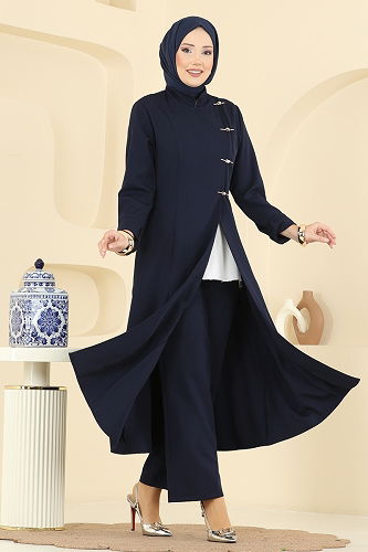 moda selvim Combined 2758SL432 Navy Blue - Thumbnail