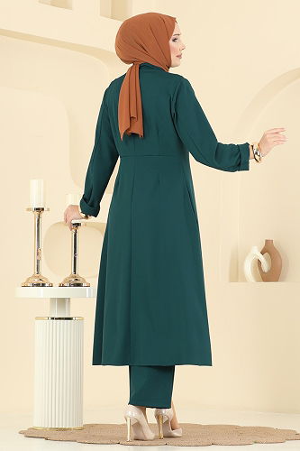 moda selvim طقم بترولي 2758SL432 - Thumbnail