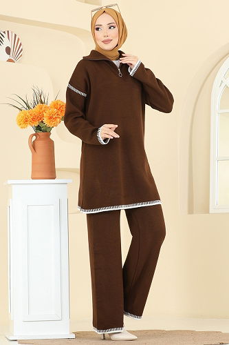 moda selvim Combined 2759AYD574 Brown - Thumbnail