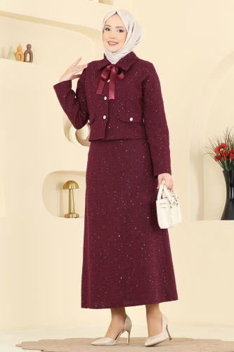 S.L. - Combined 2759SL432 Burgundy