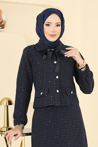 moda selvim Combined 2759SL432 Navy Blue - Thumbnail