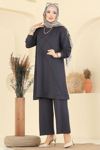 moda selvim Combined 2762AYD574 Anthracite - Thumbnail