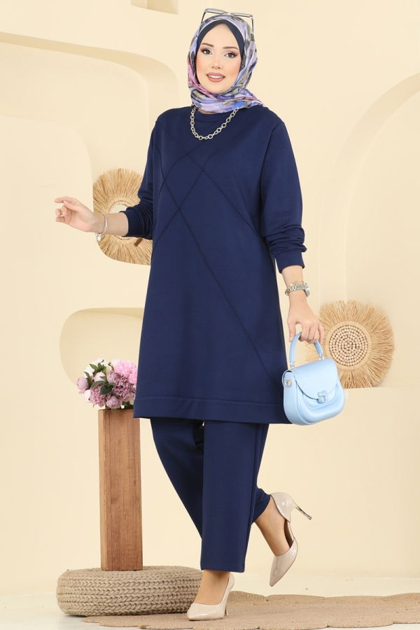 Modaselvim الاطقم طقم كحلي 2762AYD574