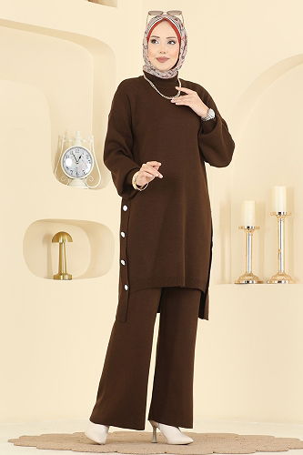 moda selvim Combined 2763AYD574 Brown - Thumbnail