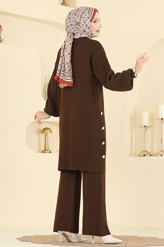 moda selvim Combined 2763AYD574 Brown - Thumbnail