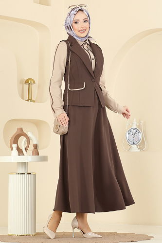 moda selvim Combined 2763SL432 Brown - Thumbnail