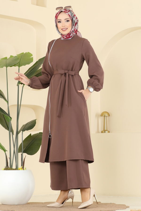 Modaselvim الاطقم طقم بيج غامق 2767SL432