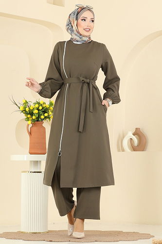 moda selvim Combined 2767SL432 Khaki - Thumbnail