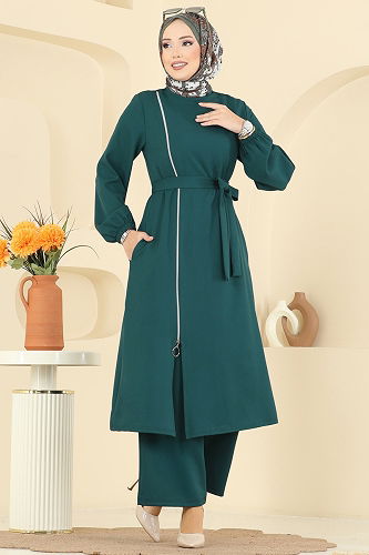 moda selvim طقم بترولي 2767SL432 - Thumbnail