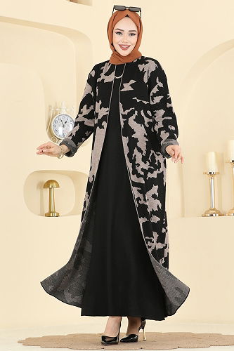 moda selvim Combined 2768AYD574 Black - Thumbnail